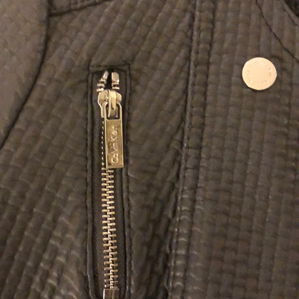 Gray Leather Jacket - image 3